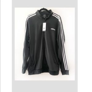 Women’s Adidas black striped Jacket NWT